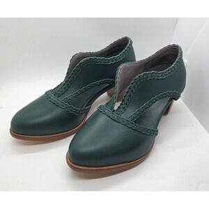 Elf Brand Spirit Walker Booties Green Size 9 Women's Handmade Shoes Emerald $247